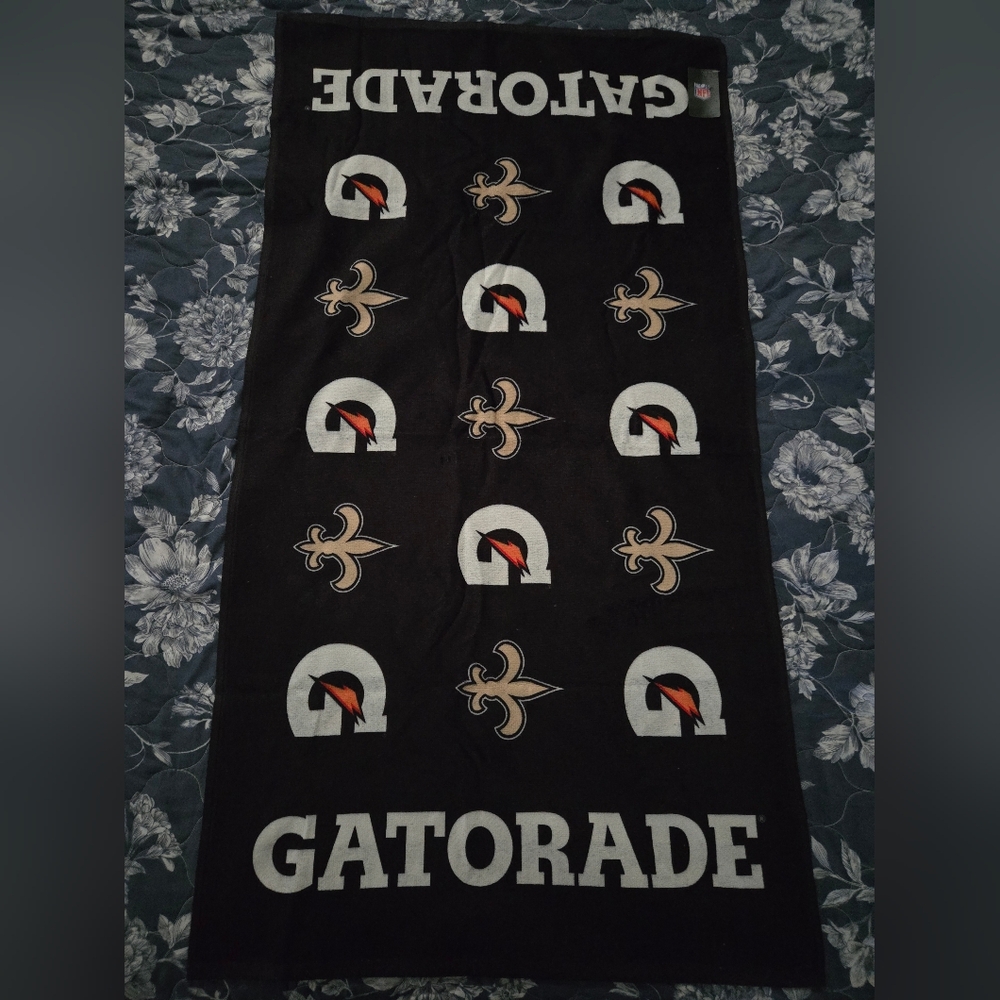 Gatorade New Orleans Saints game Towel 22"x 42"